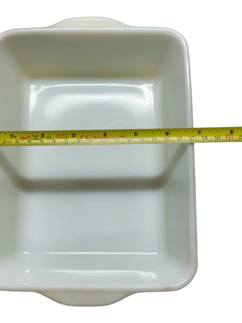 Vintage Pyrex Yellow Refrigerator Dish 503-B - A-3 4 - PAT OFF - FRIDGIE